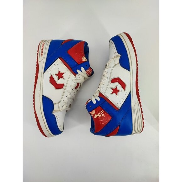 Converse Men’s Vintage Weapon 3Y0207 White Leather Shoes Size 10.5 main image 12